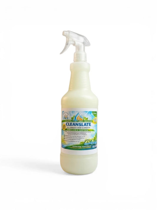Cleanslate Bio Multi-Enzyme Odor Eliminator – Powerful & Safe Solution for Pet, Trash, and Household Odors