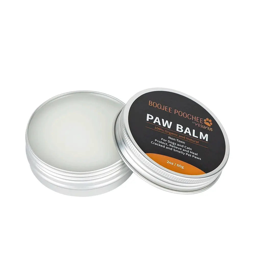 Boojee Poochee Natural Deodorizing Pet Care Kit (Pet Wash and Paw Balm) Natutally Antimicrobial and Sulfate-Free